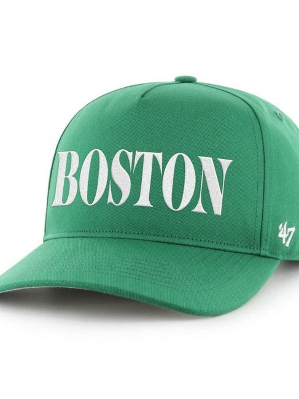 47 Green Boston Cap with White Lettering Barstool Sports